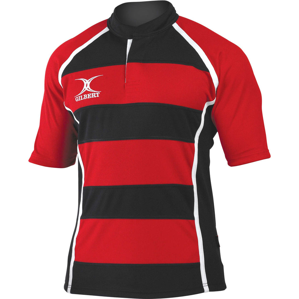Gilbert XACT Premier Rugby Jersey-black-m