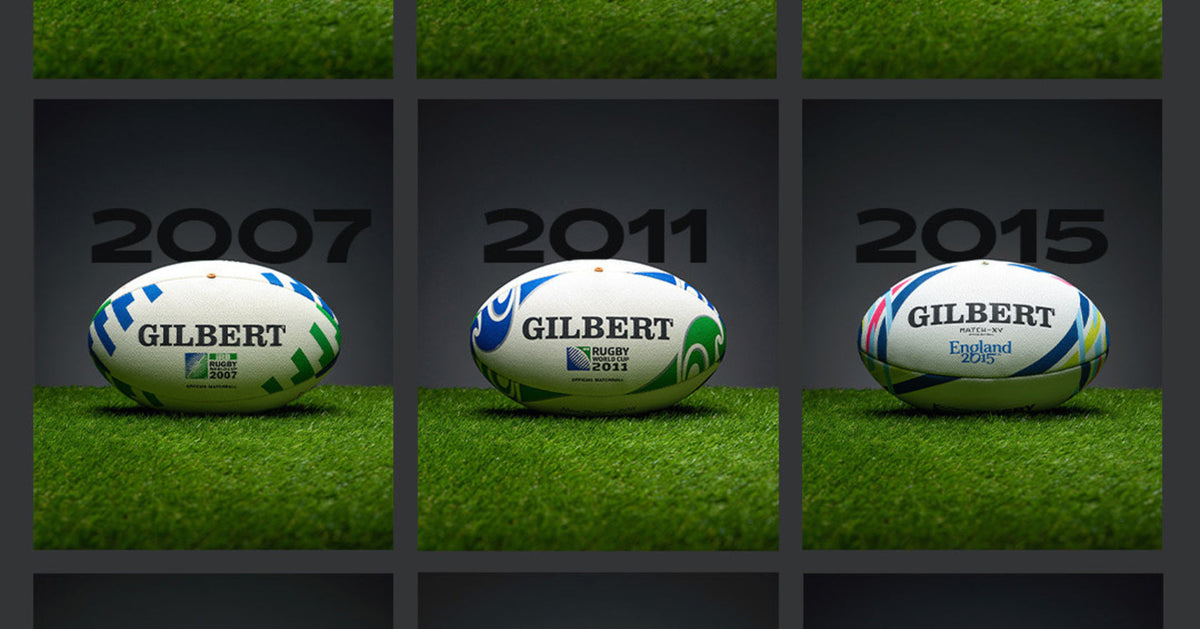 Heritage Series: Milestones in Motion, Gilbert's Rugby World Cup Balls