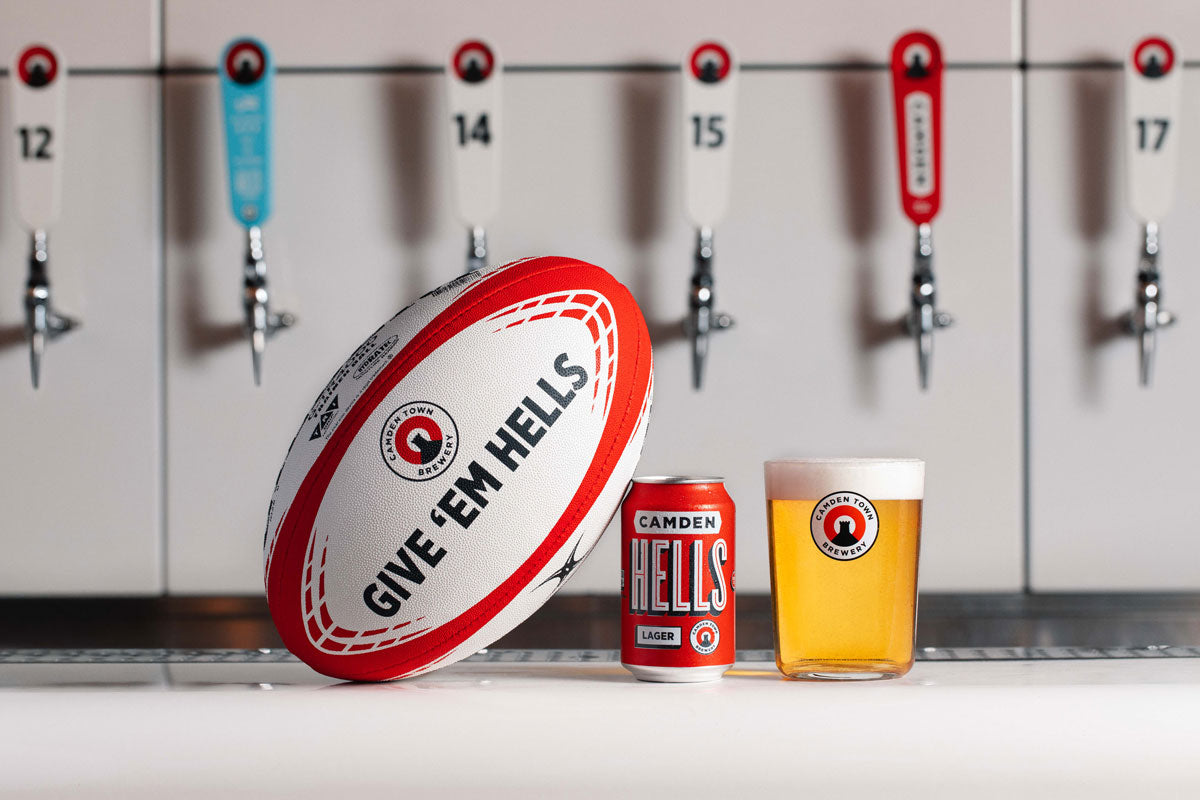 Give 'em hells - Grassroots Rugby support from Gilbert and Camden Town Brewery