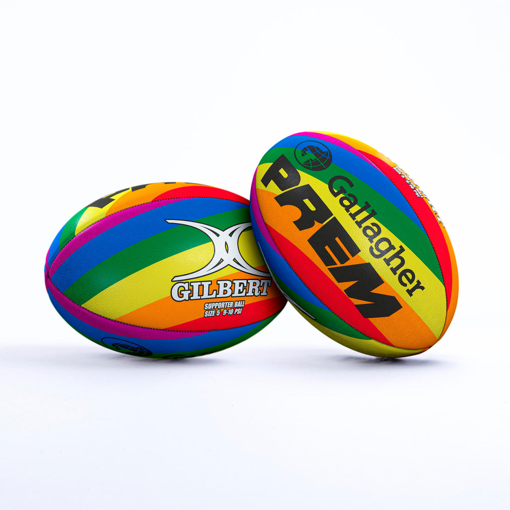 Rainbow Prem Rugby Ball 25-26
