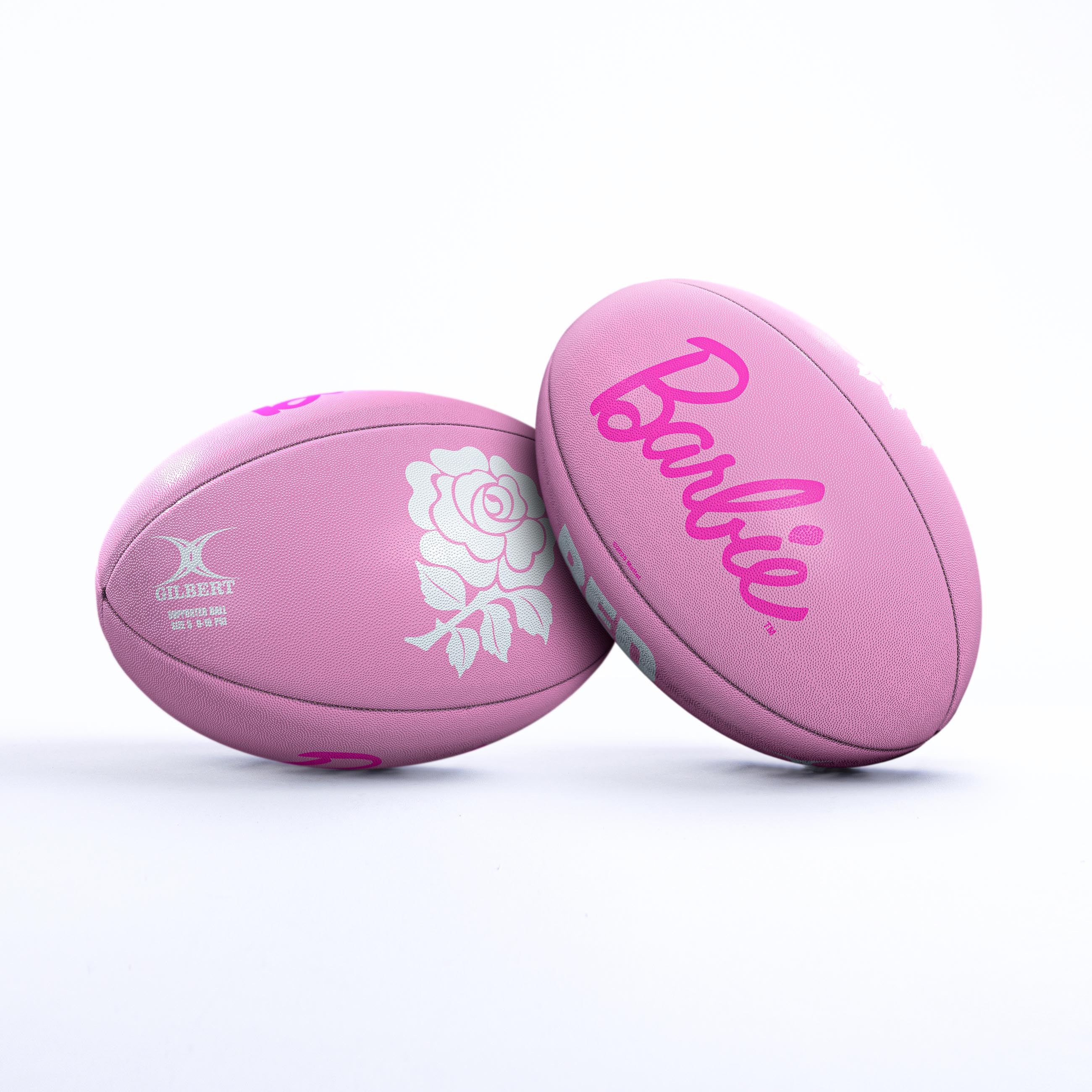 Barbie x Red Roses Supporter Ball by Gilbert Rugby