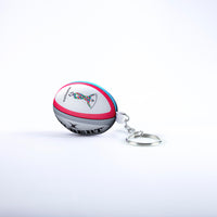 Harlequins Keyring