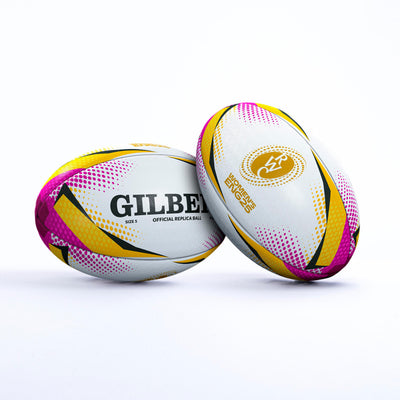 Ballon Coupe du Monde Rugby 2023 Uruguay T.5 Blanc/Bleu Ballon Coupe du Monde Rugby 2023 Uruguay T.5 Blanc/Bleu