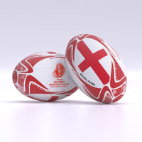 RWC 2027 Rugbyball mit englischer Flagge