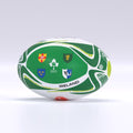 RWC 2027 Rugbyball mit Irland-Flagge