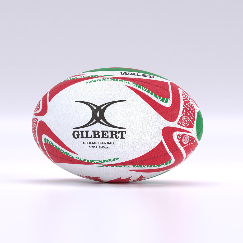 RWC 2027 Wales-Flaggenball