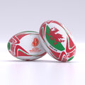 RWC 2027 Wales-Flaggenball