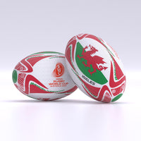 RWC 2027 Wales-Flaggenball