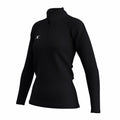 NCHC25Clothing GTS 14 Zip Fleece Women's Black, Three Quarter