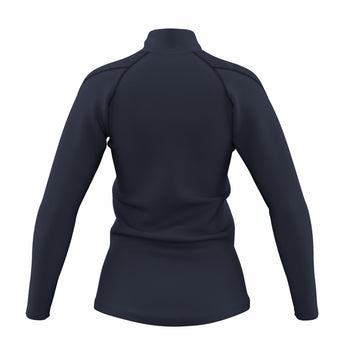 NCHC25Clothing GTS 14 Zip Fleece Women's Dark Navy, Back