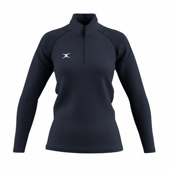 NCHC25Clothing GTS 14 Zip Fleece Women's Dark Navy Front