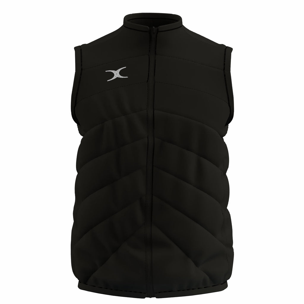RCBL26Clothing GTS Bodywarmer Black-Front