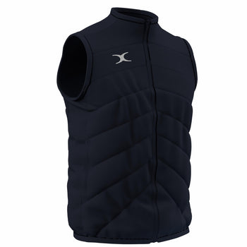 RCBL26Clothing GTS Bodywarmer Dark Navy-Three Quarter Right