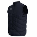 RCBL26Clothing GTS Bodywarmer Dark Navy Three Quarter Left