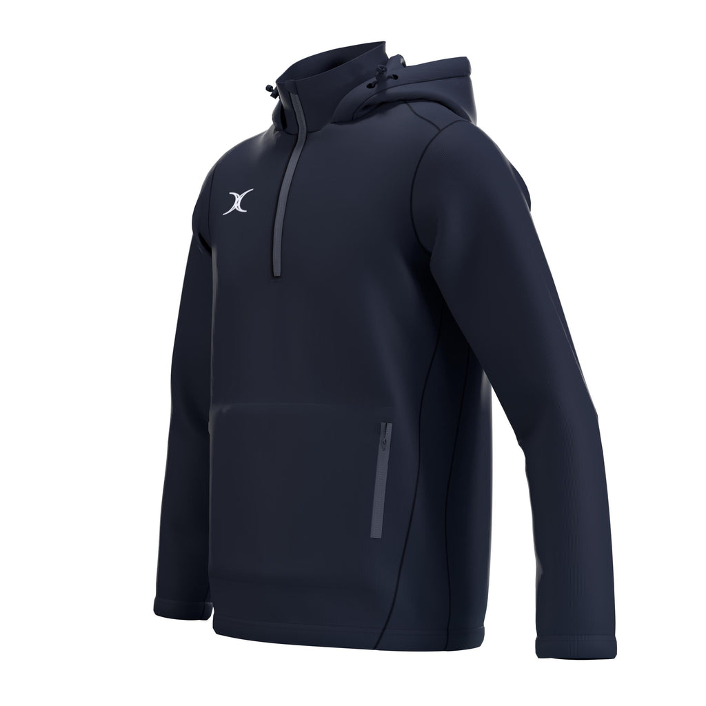 RCBR26Clothing JKT ATOM FLEECE LINED DARK NAVY M-Three Quarter Left