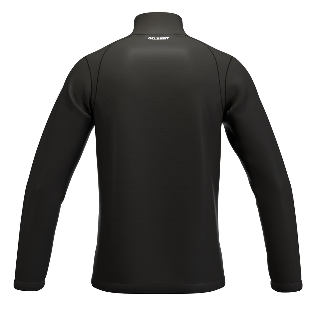 RCBS26Clothing JKT ATOM QTR ZIP BLACK M-Back