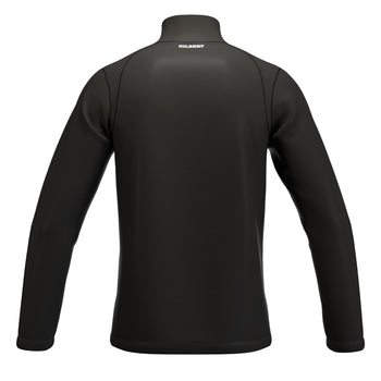 RCBS26Clothing JKT ATOM QTR ZIP BLACK M-Back
