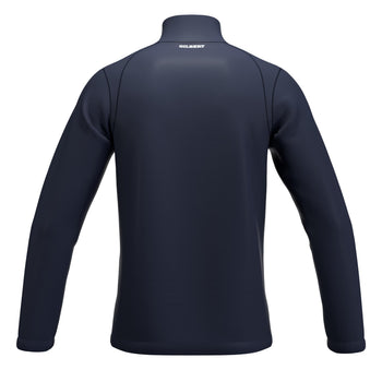 RCBS26Clothing JKT ATOM QTR ZIP DARK NAVY M-Back