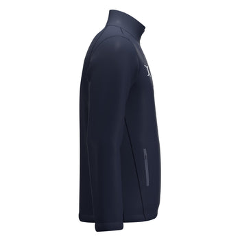 RCBT26Clothing JKT ATOM QTR ZIP DARK NAVY M-Right Side