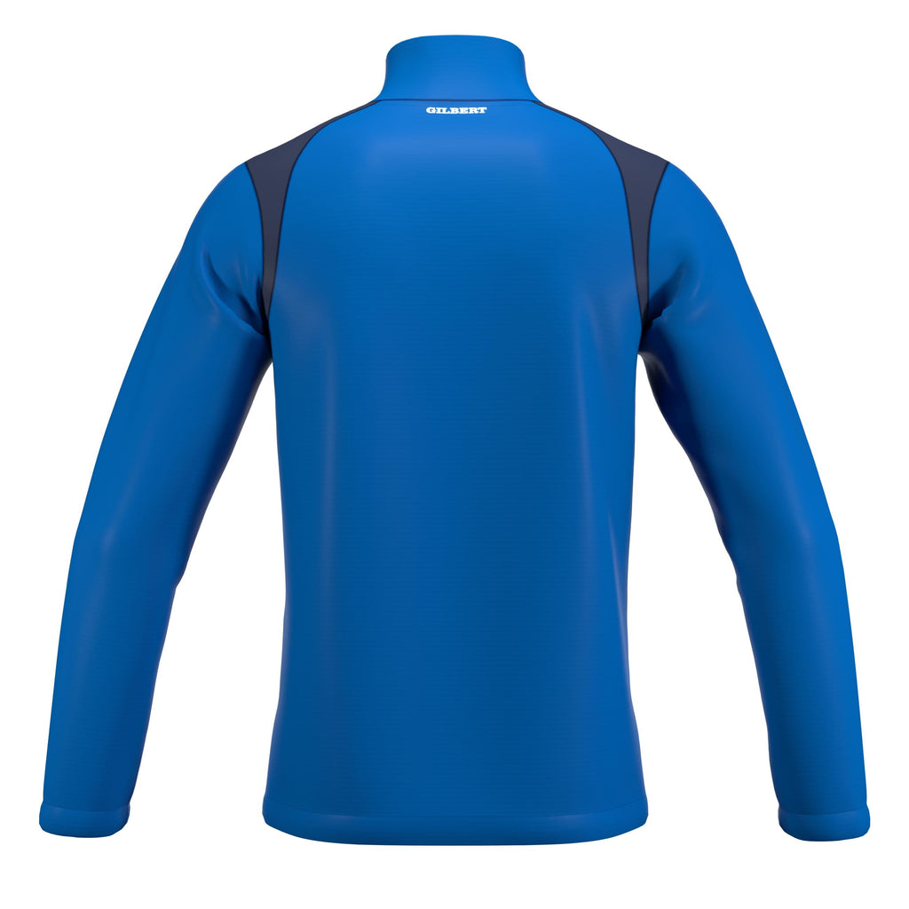 RCBT26Clothing JKT ATOM QTR ZIP ROYAL DARK NAVY M-Back