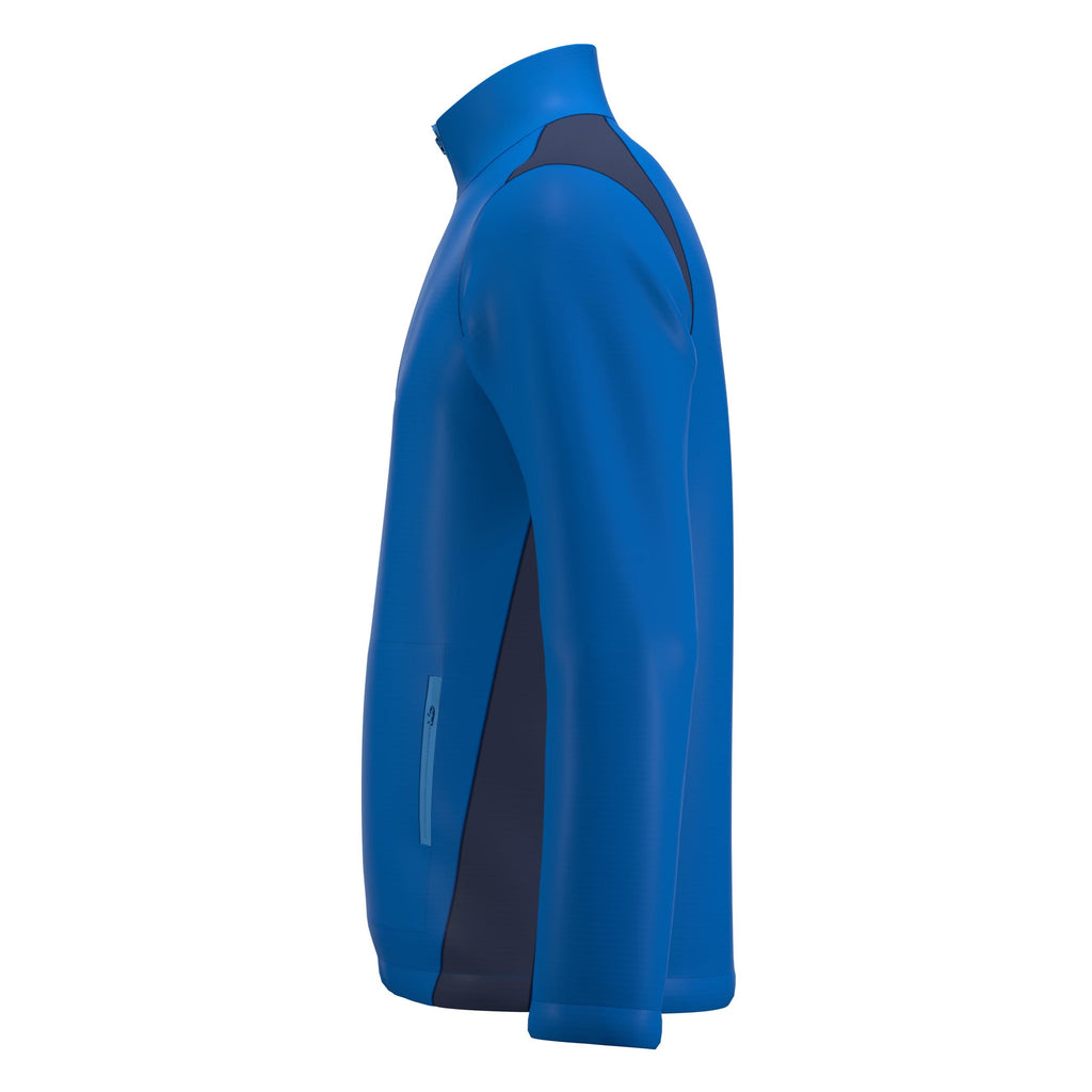 RCBT26Clothing JKT ATOM QTR ZIP ROYAL DARK NAVY M-Left Side