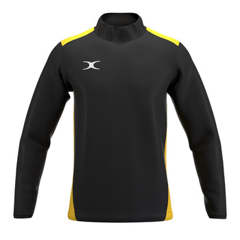 RCBW26Clothing JKT ATOM WARM UP BLACK GOLD M-Front