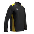 RCBW26Clothing JKT ATOM WARM UP BLACK GOLD M-Three Quarters Right