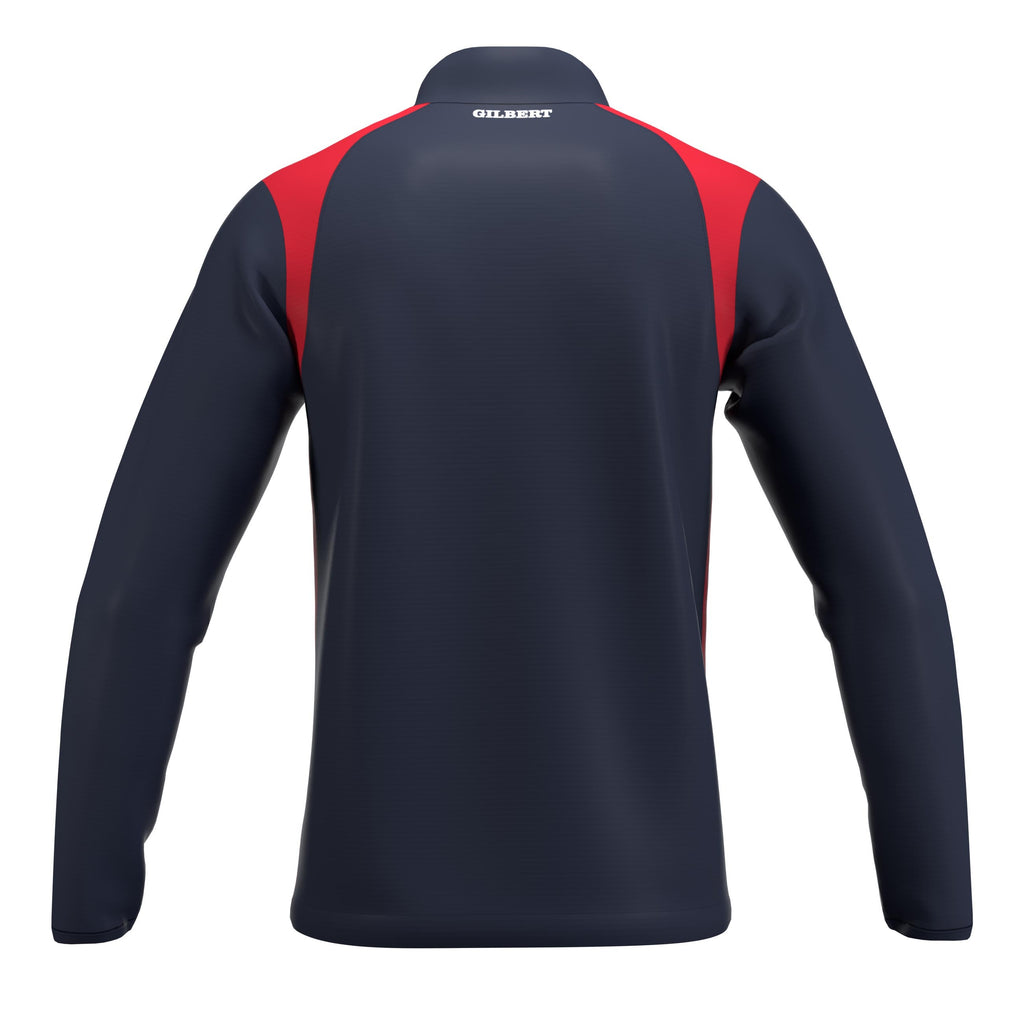 RCBW26Clothing JKT ATOM WARM UP DARK NAVY RED M-Back