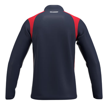 RCBW26Clothing JKT ATOM WARM UP DARK NAVY RED M-Back