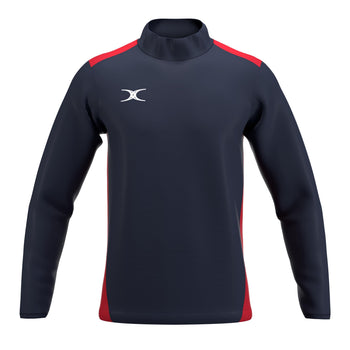 RCBW26Clothing JKT ATOM WARM UP DARK NAVY RED M-Front