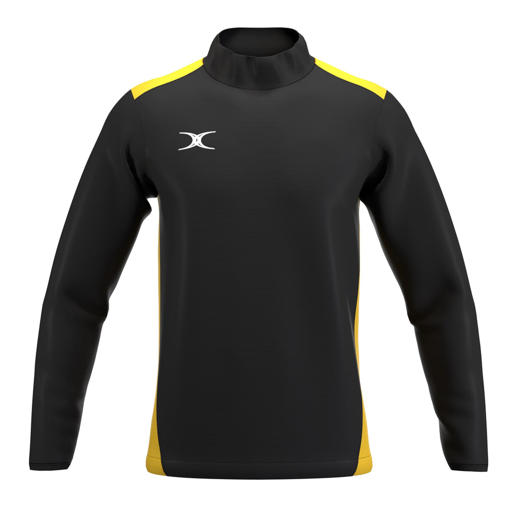 RCBX26Clothing JKT ATOM WARM UP BLACK GOLD M-Front