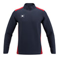 RCBX26Clothing JKT ATOM WARM UP DARK NAVY RED M-Front