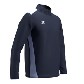 RCBX26Clothing JKT ATOM WARM UP DARK NAVY SK M-Three Quarters Right