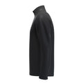 RCCC25Clothing TOP QTR ZIP FLEECE ATOM BLACK M-Left Side