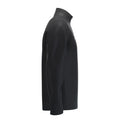 RCCC25Clothing TOP QTR ZIP FLEECE ATOM BLACK M-Right Side