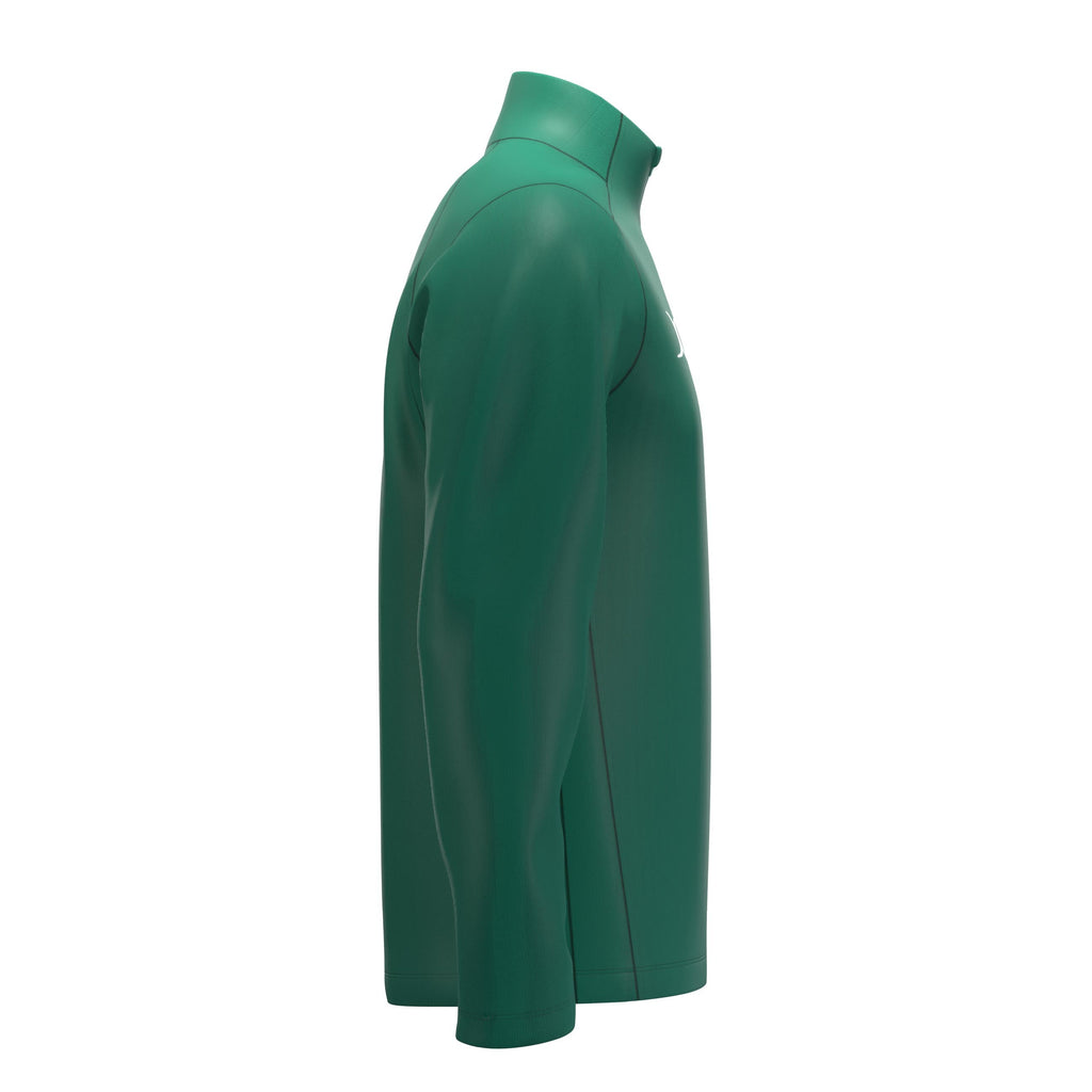 RCCC25Clothing TOP QTR ZIP FLEECE ATOM GREEN M-Right Side