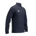 RCCD25Clothing TOP QTR ZIP FLEECE ATOM DARK NAVY M-Three Quarter Right