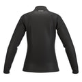 RCCE25Clothing TOP QTR ZIP FLEECE ATOM BLACK WOMEN 10-Back