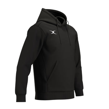 RCCP26Clothing TOP HOODIE ATOM BLACK M-Three Quarters Left