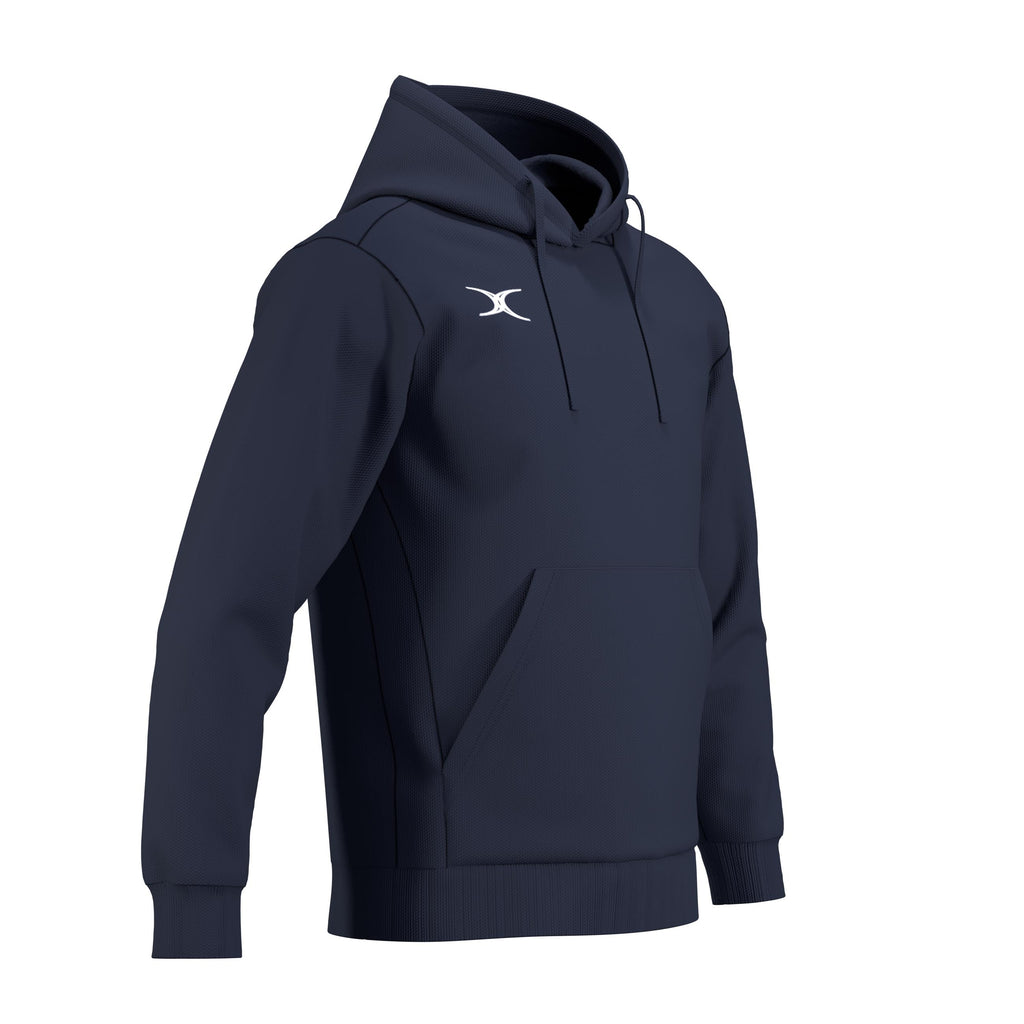 RCCP26Clothing TOP HOODIE ATOM DARK NAVY M-Three Quarters Left