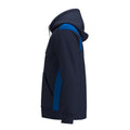 RCCP26Clothing TOP HOODIE ATOM DARK NAVY ROYAL M-Left Side