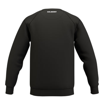 RCCU26Clothing TOP SWEAT ATOM BLACK M-Back