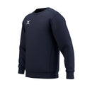RCCU26Clothing TOP SWEAT ATOM DARK NAVY M-Three Quarters Left