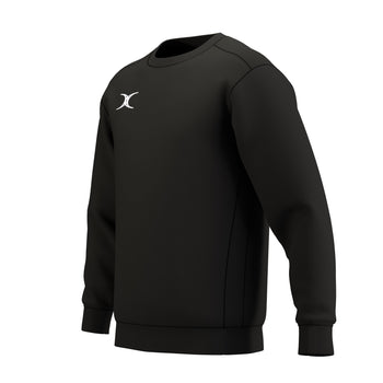 RCCV26Clothing TOP SWEAT ATOM BLACK M-Three Quarters Left