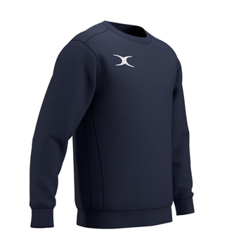 RCCV26Clothing TOP SWEAT ATOM DARK NAVY M-Three Quarters Right