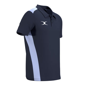 RCFL26Clothing POLO SHORT SLEEVE ATOM DARK NAVY SK M-Three Quarters Right