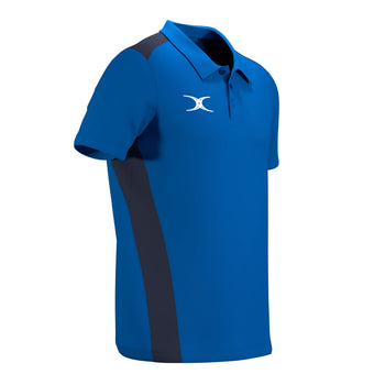 RCFL26Clothing POLO SHORT SLEEVE ATOM ROYAL DARK NAVY M-Three Quarters Right