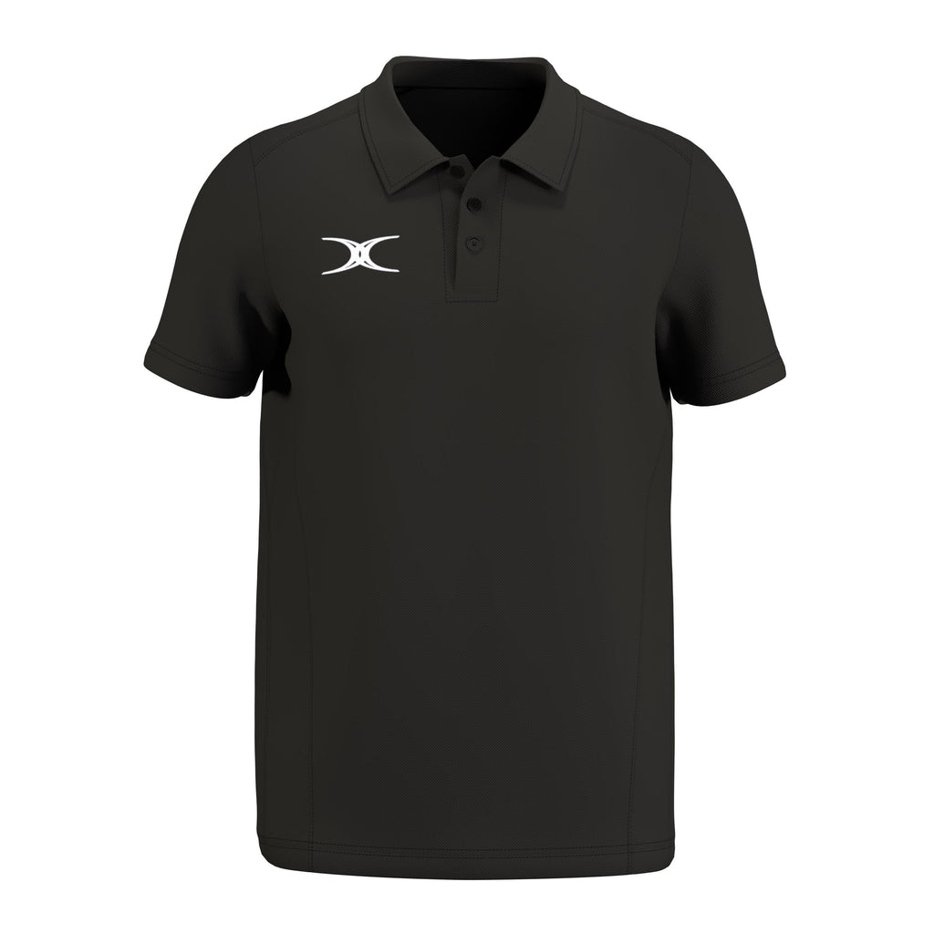 RCFM26Clothing POLO SHORT SLEEVE ATOM BLACK M-Front