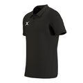 RCFM26Clothing POLO SHORT SLEEVE ATOM BLACK M-Three Quarters Left
