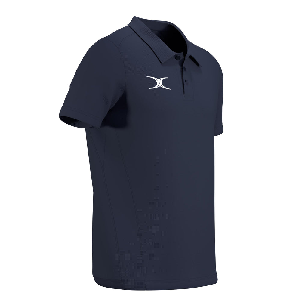 RCFM26Clothing POLO SHORT SLEEVE ATOM DARK NAVY M-Three Quarters Right